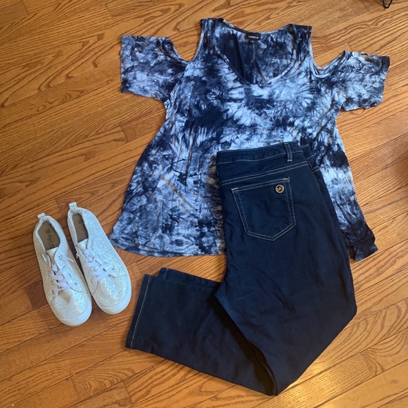 Michael Kors * Size 12 * Blue Denim - Picture 7 of 7